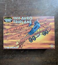 KIT DE AVIÓN MODELO TRIPLANO AVRO 1911 REALISTA DE COLECCIÓN - 1:48, 1972 segunda mano  Embacar hacia Argentina