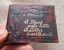 Vintage leather stamp for sale  ST. LEONARDS-ON-SEA