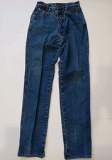 Jeans feminino Rocky Mountain vintage 29/9 XL 35 polegadas azul cintura alta botão ocidental mosca comprar usado  Enviando para Brazil