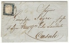 1855 sardegna lettera usato  Motta Visconti