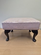 Vintage upholstered footstool for sale  HASLEMERE