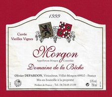 Bj45a etiquette morgon d'occasion  Albertville