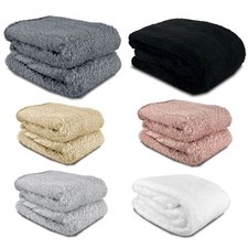 Teddy fleece throw for sale  IRVINE