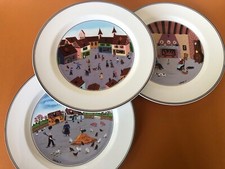 Lot assiettes plates d'occasion  Avesnes-les-Aubert