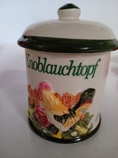 Knoblauchtopf cm keramik gebraucht kaufen  Beckum