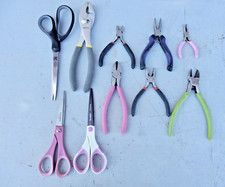 7 alicates para joias e artesanato e 3 tesouras profissionais-Fiskars-Scotch-Heavy Duty!, usado comprar usado  Enviando para Brazil