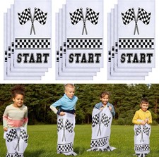 12 peças sacos de corrida saco de batata favores de festa de carro jogos de gramado ao ar livre sacos de salto comprar usado  Enviando para Brazil