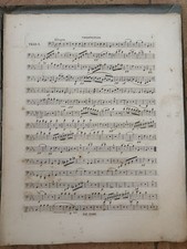 Ancien partition musique d'occasion  Francheville