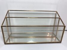 Brass glass organizer for sale  Knoxville