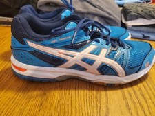 Tênis/sapato feminino Asics Gel Rocket 7 tamanho 8.5 azul/branco/rosa comprar usado  Enviando para Brazil
