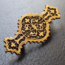 Broche tolède ciselée d'occasion  Toulouse-