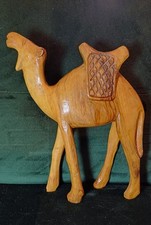 Wooden camel ornament for sale  LEICESTER