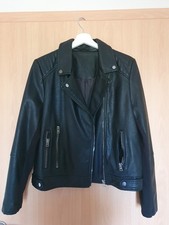Kunstlederjacke damen schwarz gebraucht kaufen  Bremervörde