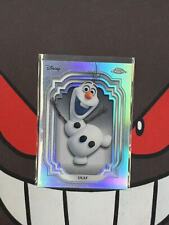 Refrator de prata 2024 Topps Chrome Disney OLAF #26, usado comprar usado  Enviando para Brazil