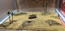 Micro Mini Diorama with desert with palm trees  Wüste mit Palmen 1/144 na sprzedaż  PL