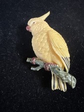 Vintage celluloid cockatoo for sale  West