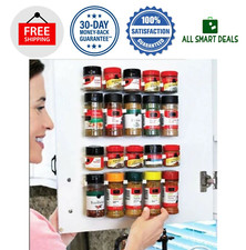 Organizador De Frascos De Cocina Especias Ganchos Para Puerta Soporte Estante comprar usado  Enviando para Brazil