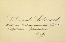 Louis archinard general d'occasion  Expédié en Belgium