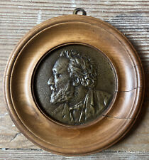 Plaque bronze médaille d'occasion  Bagnères-de-Bigorre