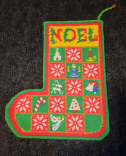 Vtg completed needlepoint for sale  Valentine