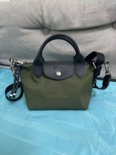 Bolsa de ombro Longchamp Le Pliage ENERGY S tamanho cáqui 25x23x16cm saída comprar usado  Enviando para Brazil