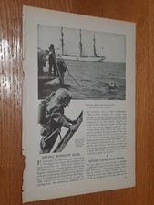 Hoseless Diving Louisiana Sugar Cane Harvester Technical Photo Graves World 1913 comprar usado  Enviando para Brazil