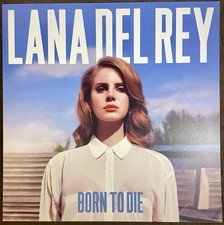 Pôster promocional Lana Del Rey Born To Die 2012 loja de música original “24 x 24” comprar usado  Enviando para Brazil