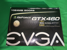 Placa de Vídeo GPU EVGA GeForce GTX 460 1GB GDDR5 700MHz 1xMini-HDMI 2xDVI-I, usado comprar usado  Enviando para Brazil