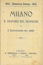 Milano. almanacco italiano usato  Mantova