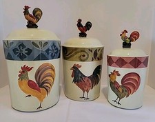 Melamine rooster handpainted for sale  Fallbrook