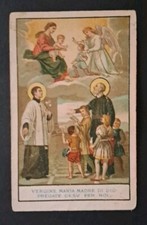 Antico santino holy usato  Italia