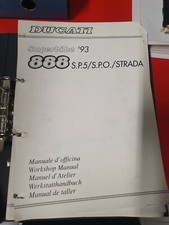 Manuale officina ducati usato  Tortona