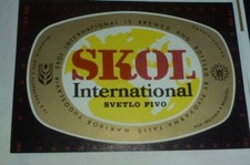 ca. EX Iugoslávia SLOVENIJA TALIS cervejaria MARIBOR rótulo de cerveja SKOL PIVO NR83 comprar usado  Enviando para Brazil