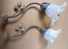 Coppia braccetti parete usato  Volano