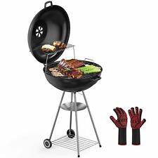 Grill na węgiel drzewny Premium Barbacoa SP02006 57cm czarny towar B, używany na sprzedaż  PL