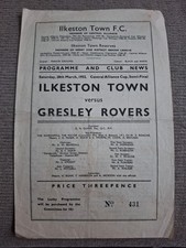 Ilkeston town gresley for sale  NORTHAMPTON