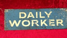 Antique daily worker for sale  RIPLEY