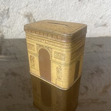 Boite ancienne lithographiée d'occasion Boite ancienne lithographiée d'occasion  Moutiers-les-Mauxfaits