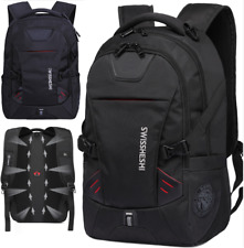 Usado, Mochila escolar Oxford preta masculina EUA bolsa de viagem casual laptop 15" comprar usado  Enviando para Brazil