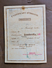 709c certificato origine usato  Bologna