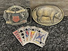 Belt buckle lot for sale  Saint Paul