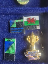 Rugby pin badges for sale  DURHAM