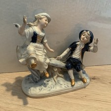 Porzellanfigur keramik junge gebraucht kaufen  Weidenthal