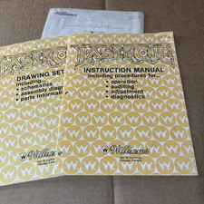 Usado, Conjunto de taco laser original de fábrica Williams pinball MÁQUINA manual do proprietário comprar usado Usado, Conjunto de taco laser original de fábrica Williams pinball MÁQUINA manual do proprietário comprar usado  Enviando para Brazil