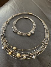 Necklace bracelet set for sale  CONSETT