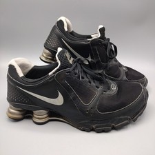 Tênis Nike Shox Turbo 10 Masculino Tamanho 8.5 Preto Prata Atlético Vintage, usado comprar usado  Enviando para Brazil