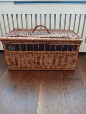 Large vintage wicker for sale  LONDON