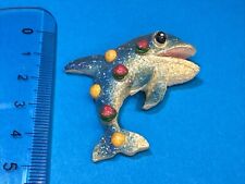 Delfino brillantinato calamita usato  Bari