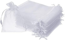 100pcs sacchetti organza usato  Roma