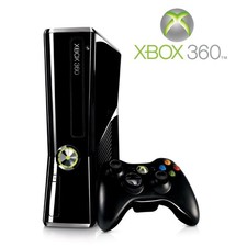 Konsola Microsoft XBOX 360 SLIM błyszcząca (PAL) 250 GB + ORYGINALNY kontroler 🎮✅ na sprzedaż  Wysyłka do Poland